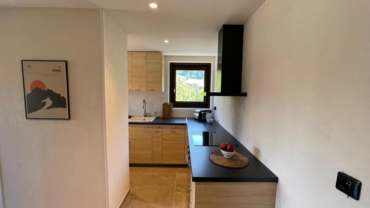 Morzine : bel appartement à 5 mn du téléphérique Exterior foto